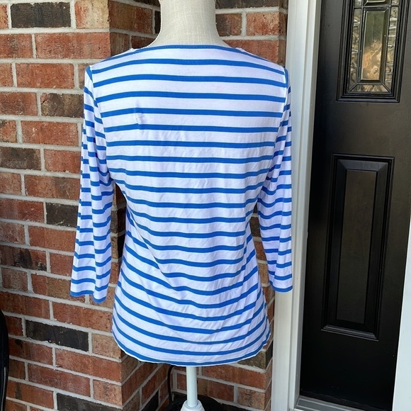 Talbots Petites Striped Shirts - Picture 4 of 6